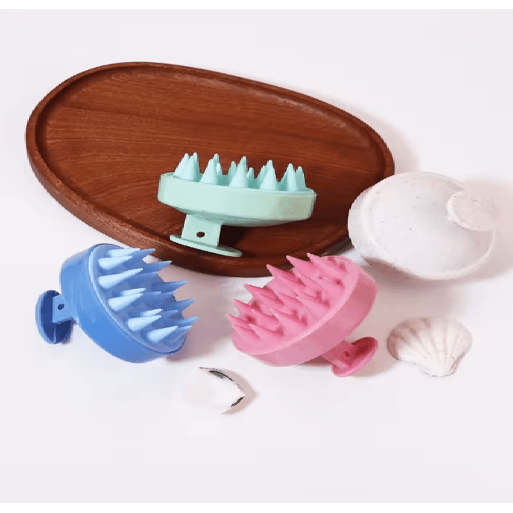 PureScalp Silicone Hair Wash And Scalp Massage Brush 0