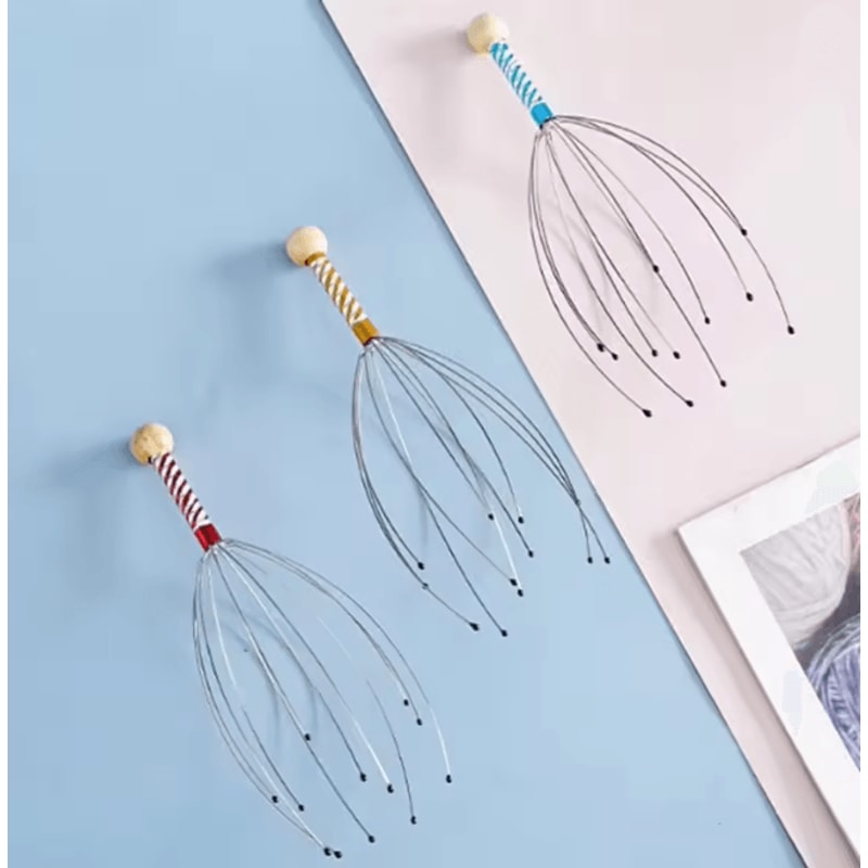 ZenTouch Octopus Head Massager Scalp Relaxer Tool 4
