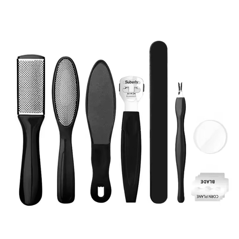 SmoothStep 8 Piece Foot Callus Remover Pedicure Kit 3