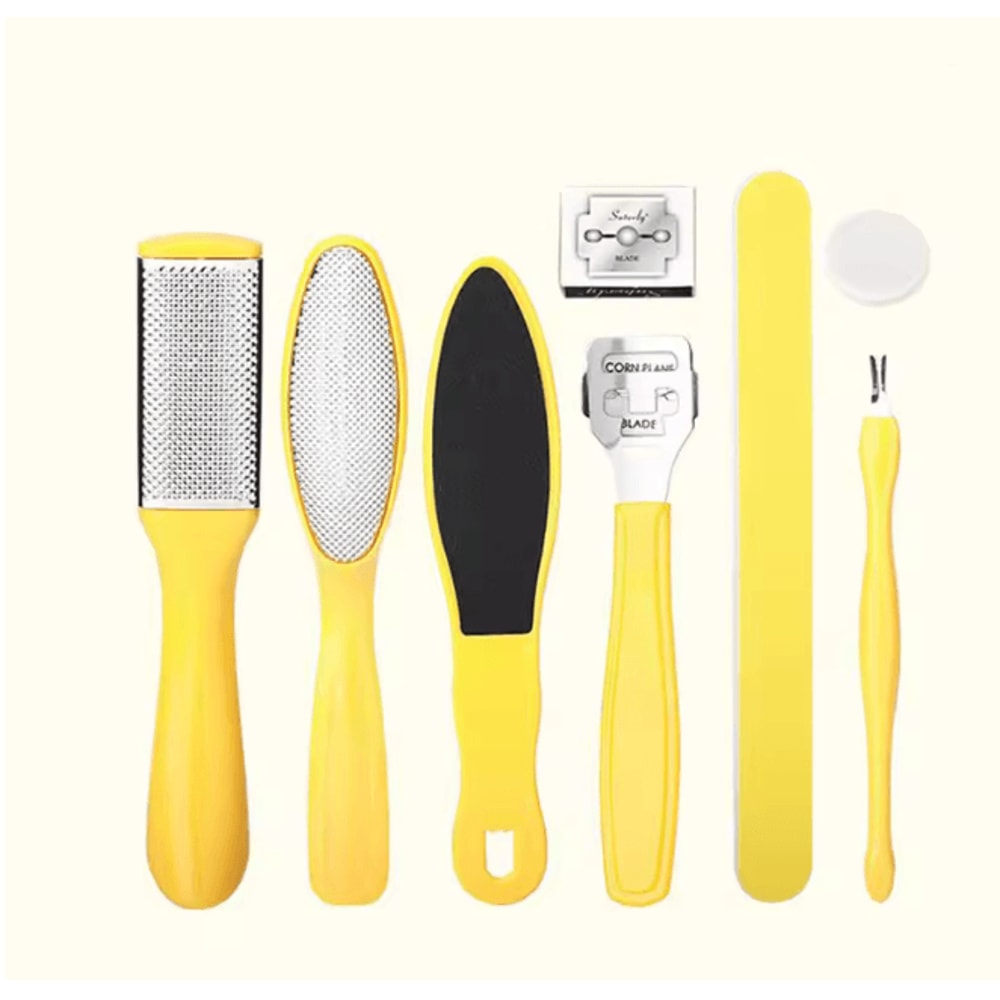 SmoothStep 8 Piece Foot Callus Remover Pedicure Kit 4