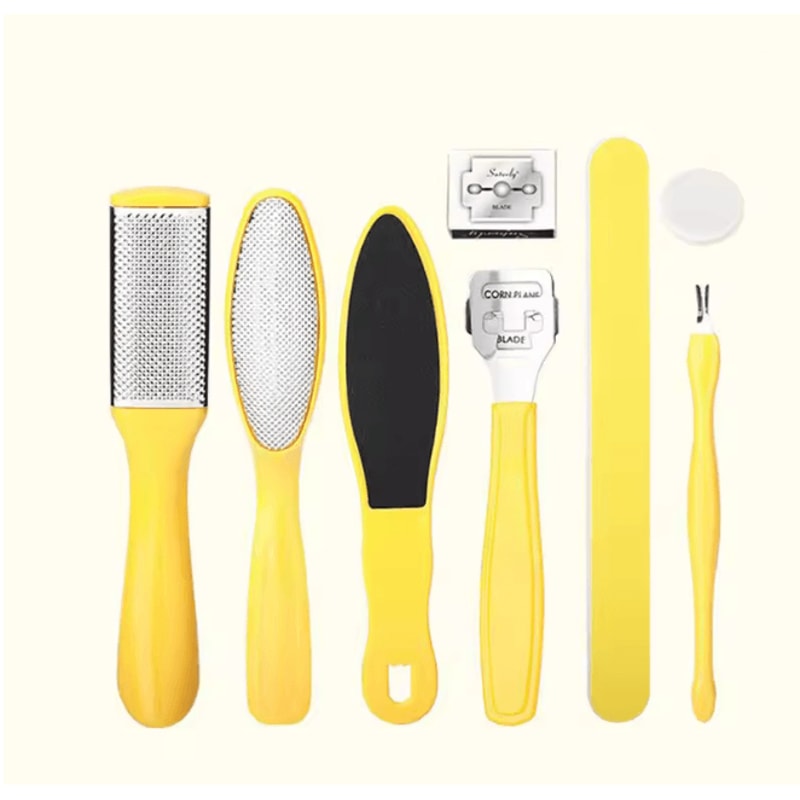 SmoothStep 8 Piece Foot Callus Remover Pedicure Kit 4
