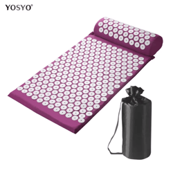 relaxpoint yoga acupressure massage pad for neck back and feet