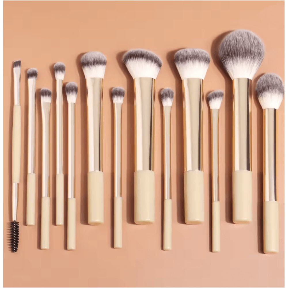 ProBlend 13 Piece Makeup Brush Set For Flawless Face And Eyes 5