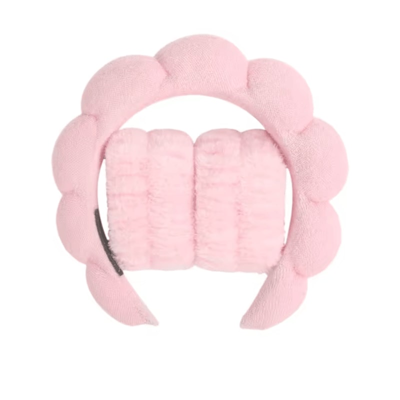GlowSpa Microfiber Spa Headband And Wrist Wash Set 3