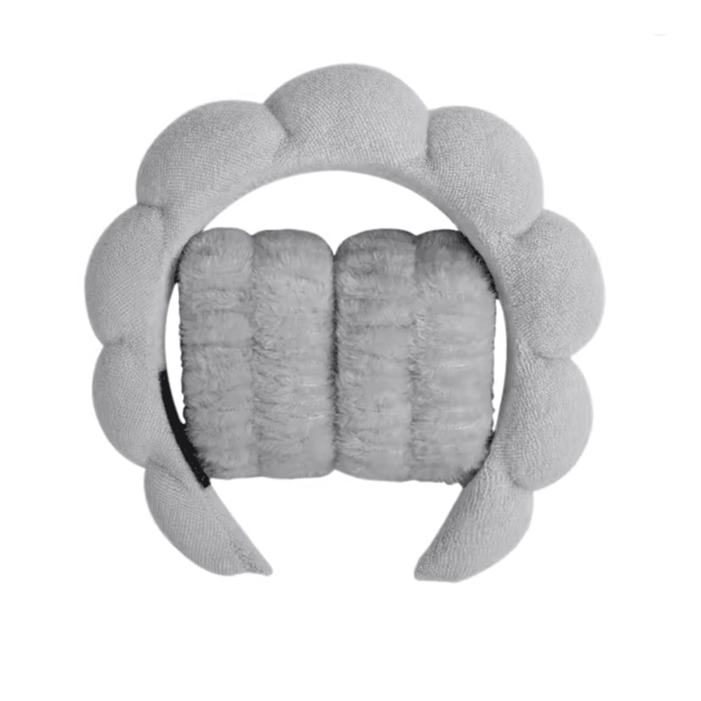 GlowSpa Microfiber Spa Headband And Wrist Wash Set 6