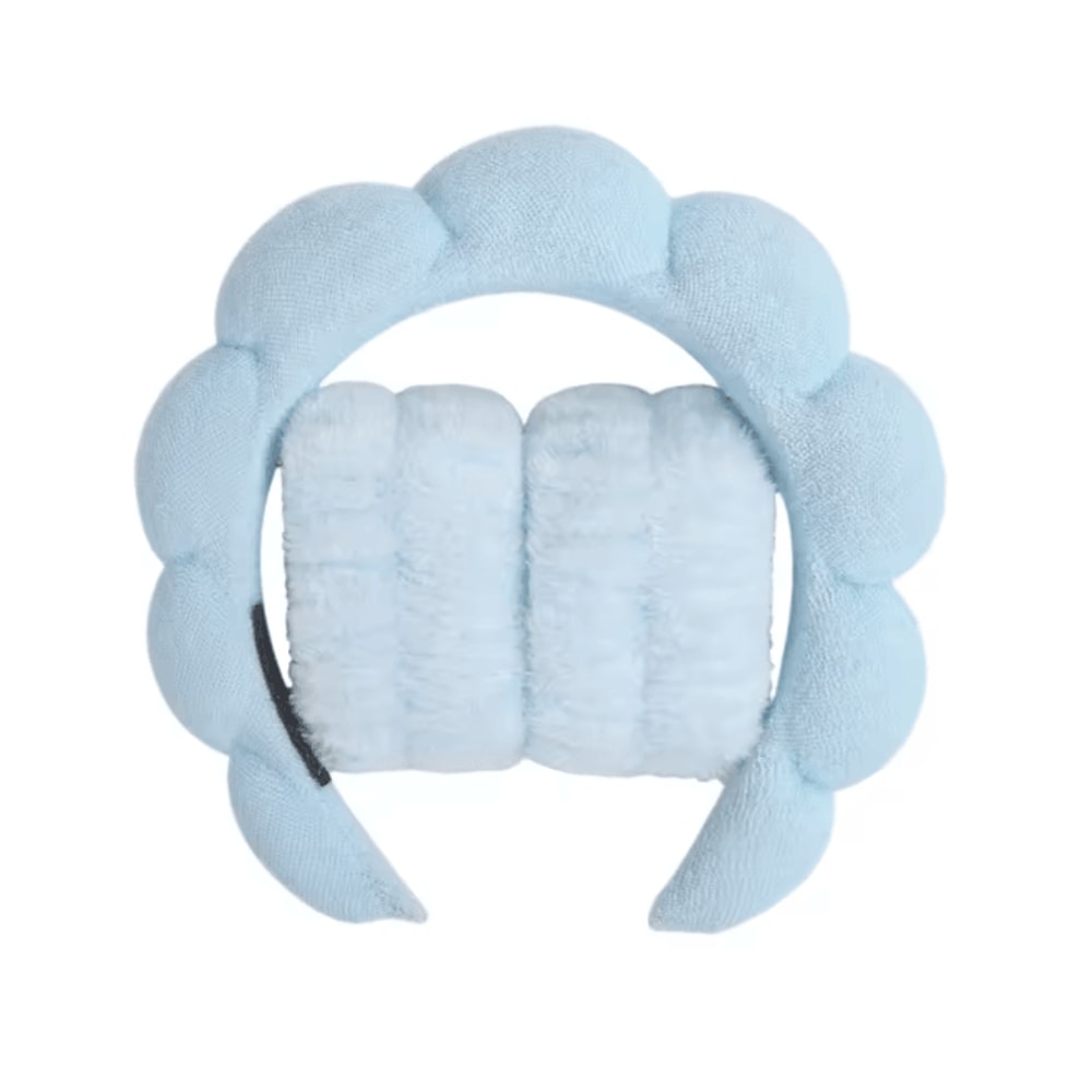 GlowSpa Microfiber Spa Headband And Wrist Wash Set 8