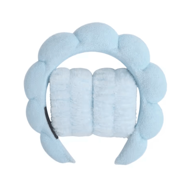 GlowSpa Microfiber Spa Headband And Wrist Wash Set 8