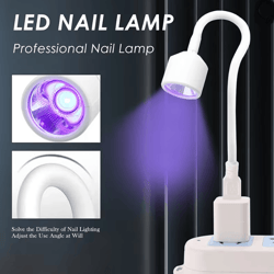flashcure mini uv led nail lamp for gel polish
