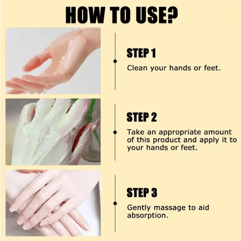 HealGlow Turmeric Bee Venom Foot And Hand Repair Cream 3