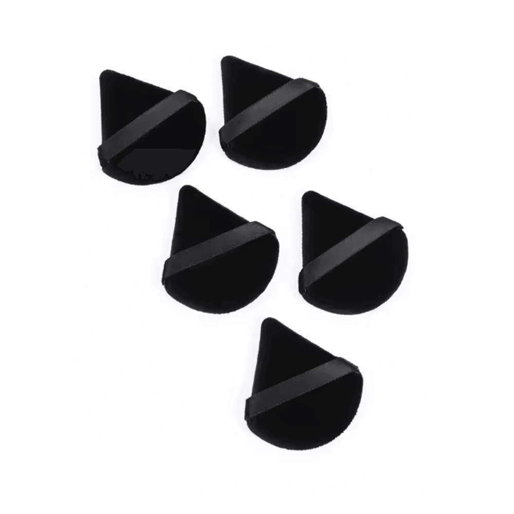VelvetBlend Black Triangle Powder Puff Makeup Sponge 3