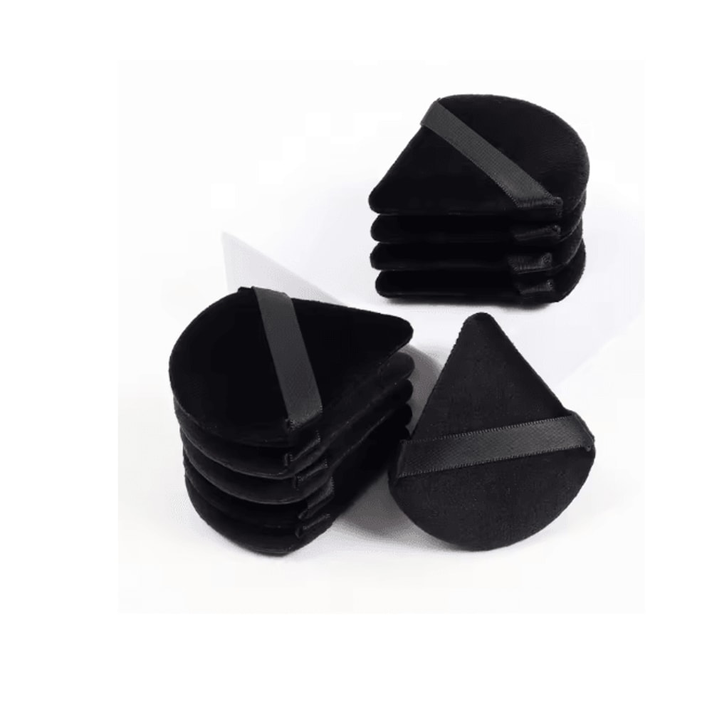 VelvetBlend Black Triangle Powder Puff Makeup Sponge 4