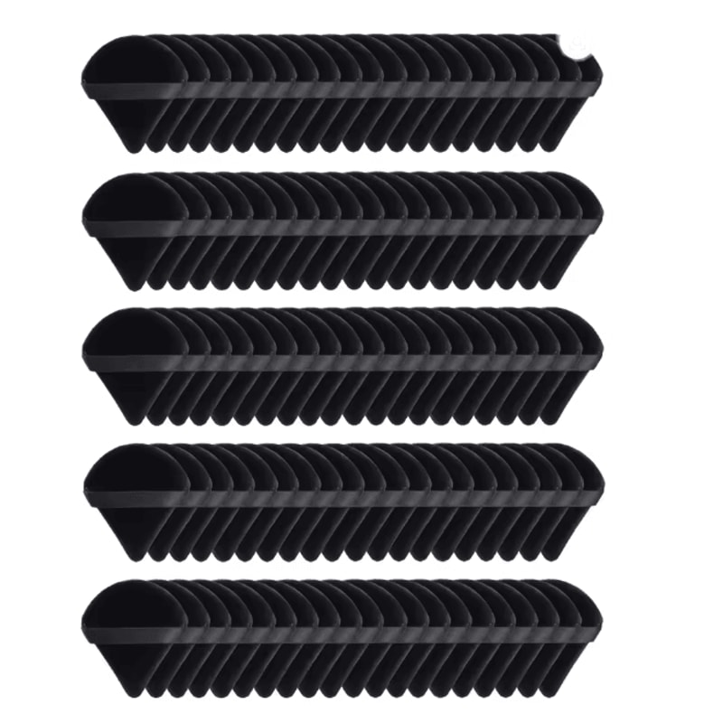 VelvetBlend Black Triangle Powder Puff Makeup Sponge 8