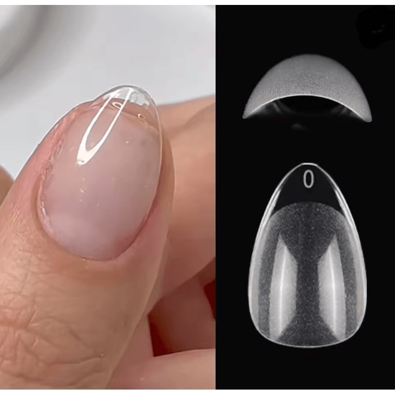 SculptPro XXS Almond Soft Gel Nail Tips 120 Piece Set 5