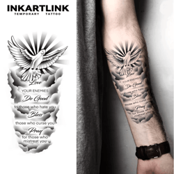 everink pigeon semi permanent temporary tattoo