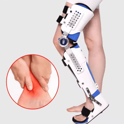 orthoflex adjustable knee and ankle support brace