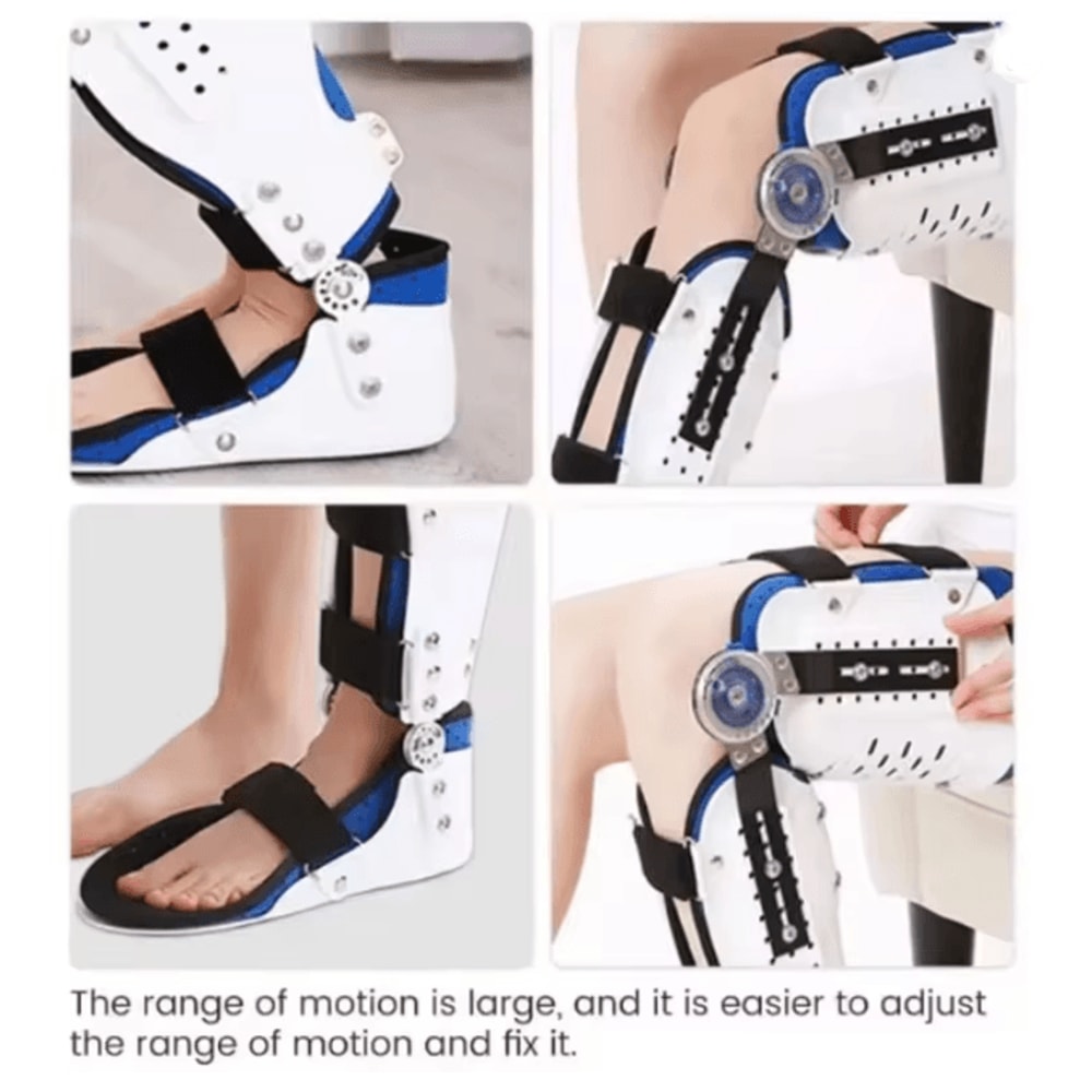 OrthoFlex Adjustable Knee And Ankle Support Brace 1