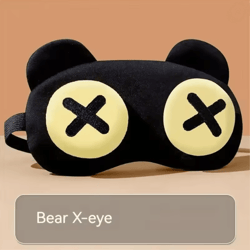 cozycalm cute warm compress sleep eye mask for kids and students