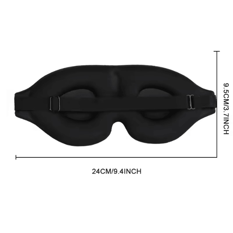 NightEase 3D Adjustable Light Blocking Sleep Mask 3
