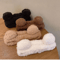 CozyBear Plush Makeup Headband For Face Washing And Skincare 0