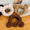 CozyBear Plush Makeup Headband For Face Washing And Skincare 1