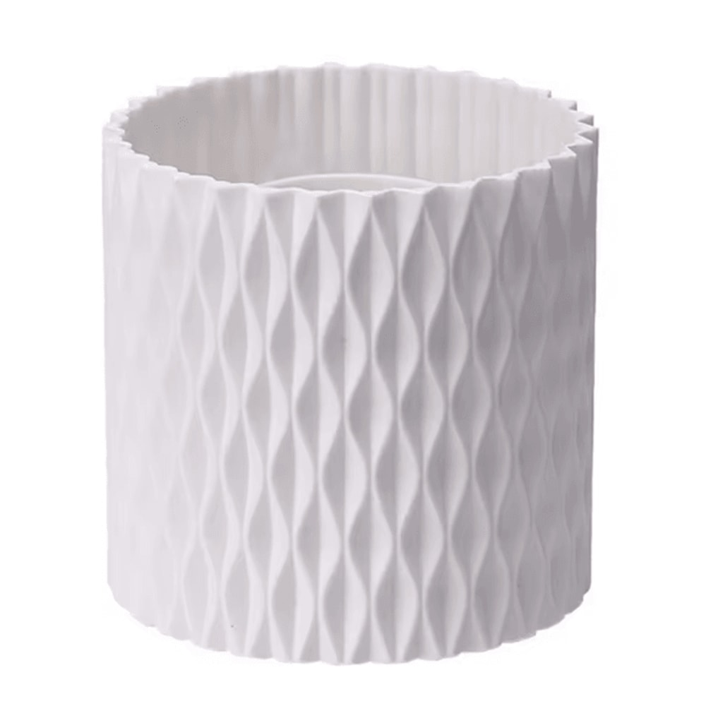 GlamSpin 360 Rotating Makeup Brush Organizer With Large Capacity 7