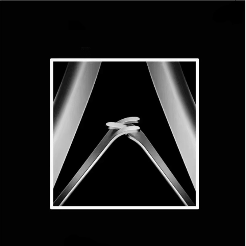 PrecisionPro Stainless Steel Cuticle Nipper For Clean Manicure Care 2