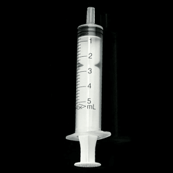 precisiondose 5ml disposable syringe set no needle 10 pack
