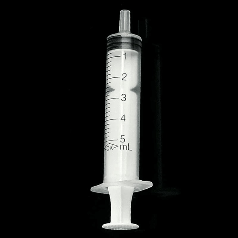 PrecisionDose 5ml Disposable Syringe Set No Needle 10 Pack 0