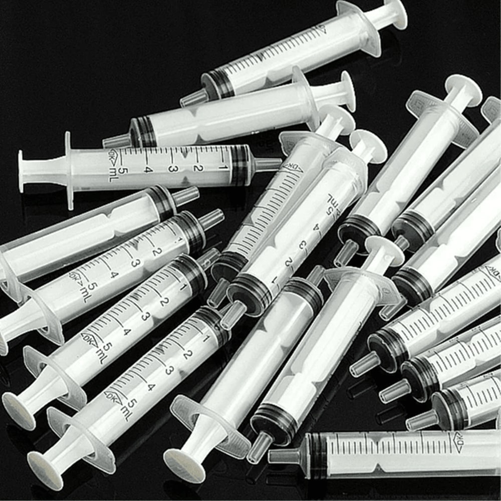 PrecisionDose 5ml Disposable Syringe Set No Needle 10 Pack 2