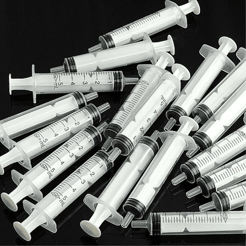 PrecisionDose 5ml Disposable Syringe Set No Needle 10 Pack 2