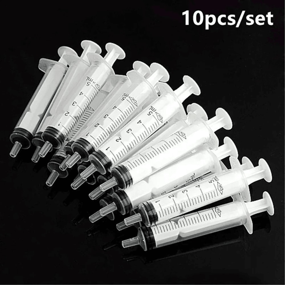 PrecisionDose 5ml Disposable Syringe Set No Needle 10 Pack 3
