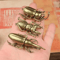 AuroraCraft Solid Brass Beetle Ornament Tea Pet Figurine 1