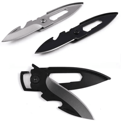 trailedge mini edc folding keychain knife multi tool