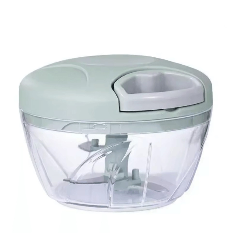 Stainless Steel Garlic Press And Manual Vegetable Chopper Tool 3