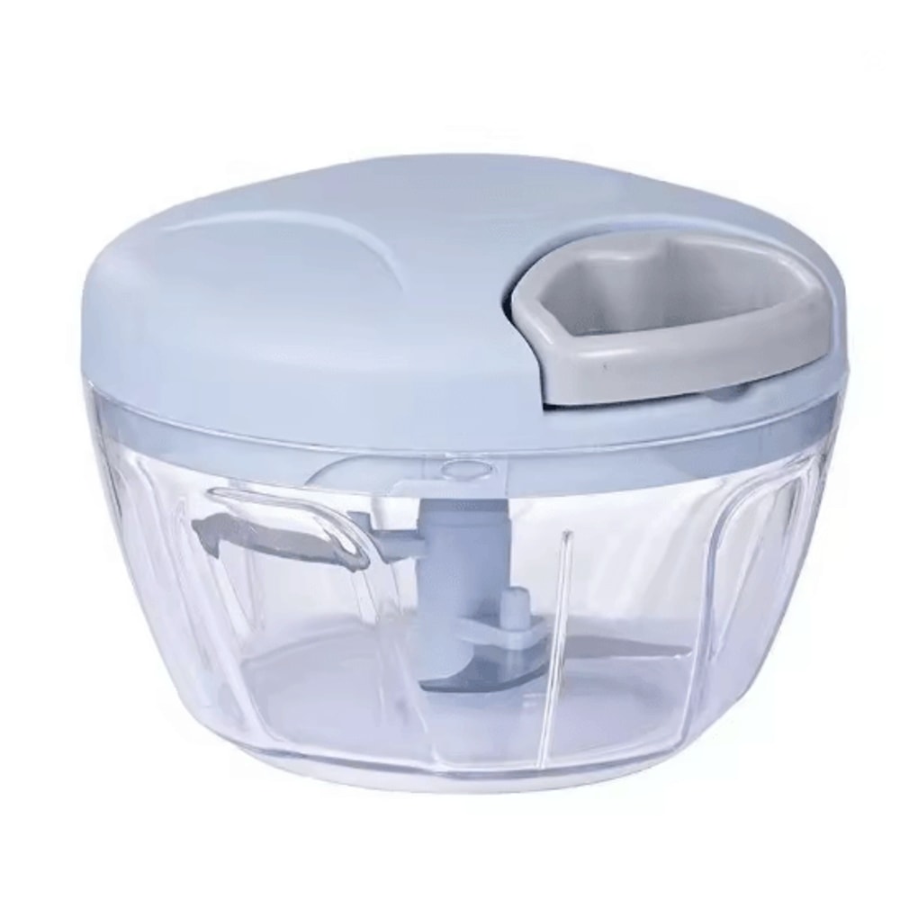 Stainless Steel Garlic Press And Manual Vegetable Chopper Tool 4