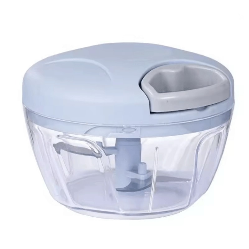 Stainless Steel Garlic Press And Manual Vegetable Chopper Tool 4