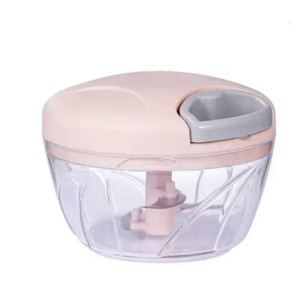 Stainless Steel Garlic Press And Manual Vegetable Chopper Tool 5