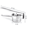 Stainless Steel Potato Ricer And Heavy Duty Potato Masher Press 3