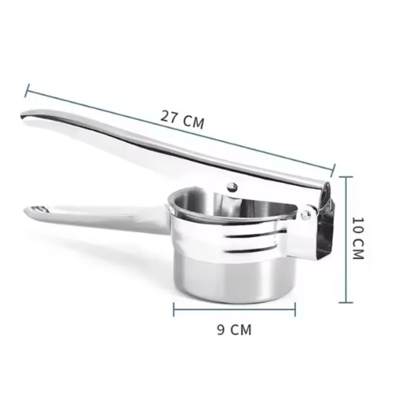 Stainless Steel Potato Ricer And Heavy Duty Potato Masher Press 3