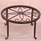 Retro Wrought Iron Plant Stand For Indoor And Outdoor Display 1
