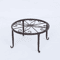 Retro Wrought Iron Plant Stand For Indoor And Outdoor Display 3