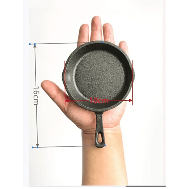 Mini Cast Iron Omelette Pan For Perfect Eggs And Breakfast Cooking 4