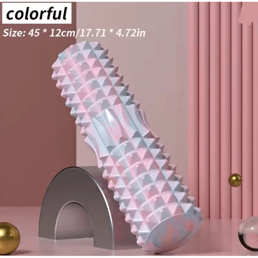 Heavy Duty Foam Roller For Deep Tissue Muscle Recovery And Yoga 3