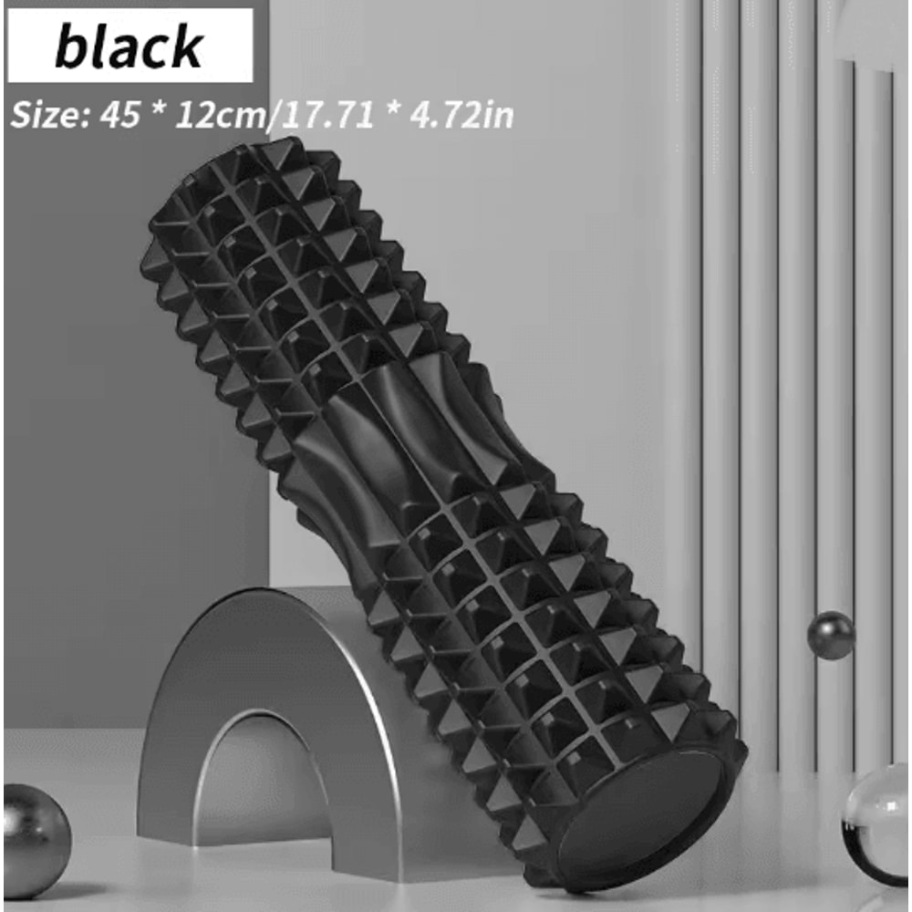 Heavy Duty Foam Roller For Deep Tissue Muscle Recovery And Yoga 6