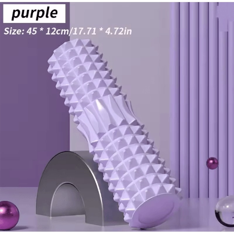 Heavy Duty Foam Roller For Deep Tissue Muscle Recovery And Yoga 8