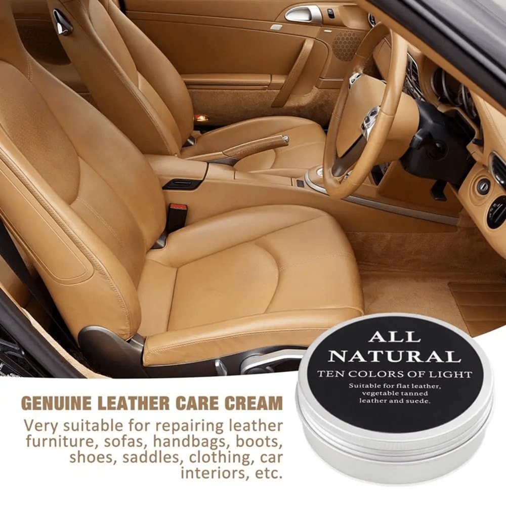 Premium Leather Care Cream For Shoes Bags And Car Interiors 1