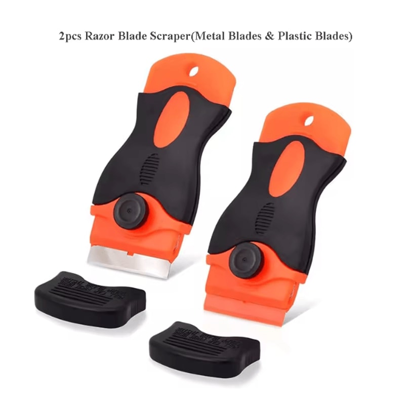 Precision Edge Mini Razor Blade Scraper For Glass And Sticker Removal 4