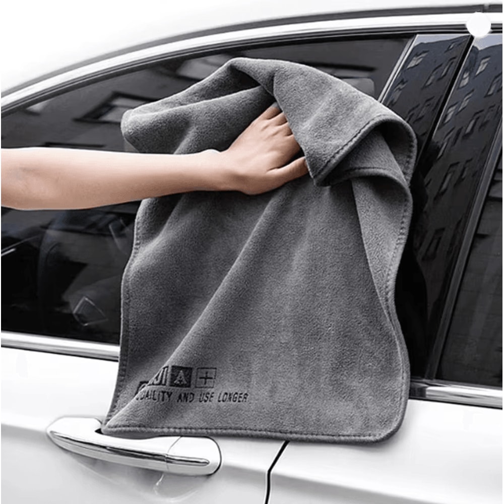 UltraSoft Microfiber Car Drying Towel For Scratch Free Car Cleaning 0