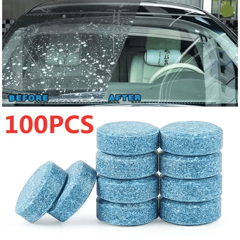 ClearView Windshield Washer Tablets For Streak Free Glass Cleaning 1