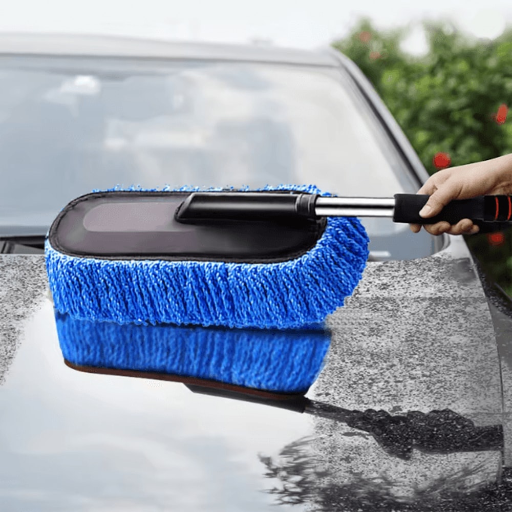SEAMETAL Microfiber Car Wash Mop With Extendable Handle 3